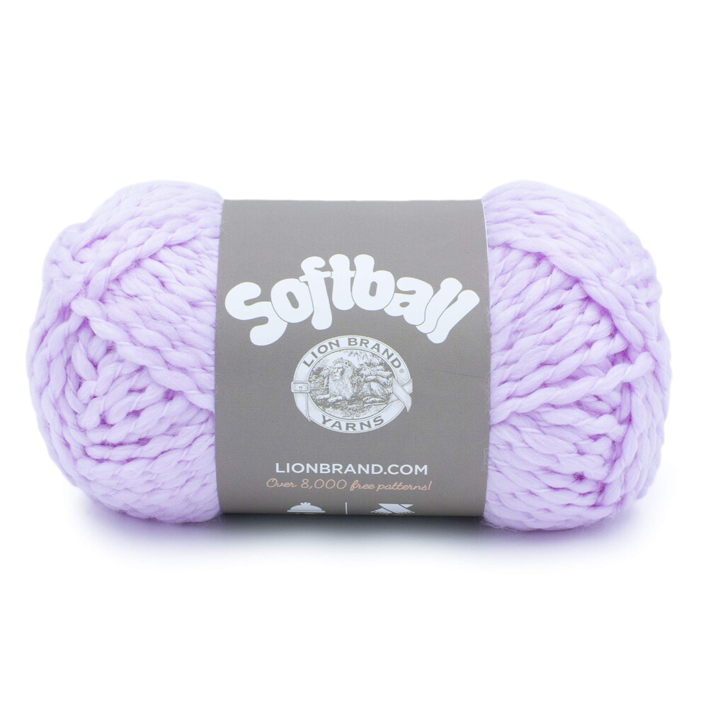 Lion Brand Yarn Softball yarn  PINK SOX