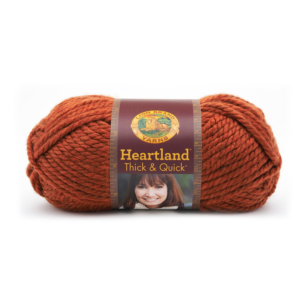 Lion Brand Yarn 137-135 Heartland Thick and Quick Yarn  Yosemite