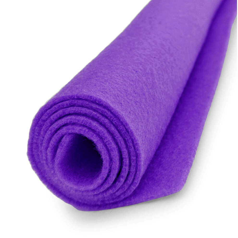 Lavender Purple - Premium Acrylic Felt XL Craft Sheet - 1 12x18 inch S