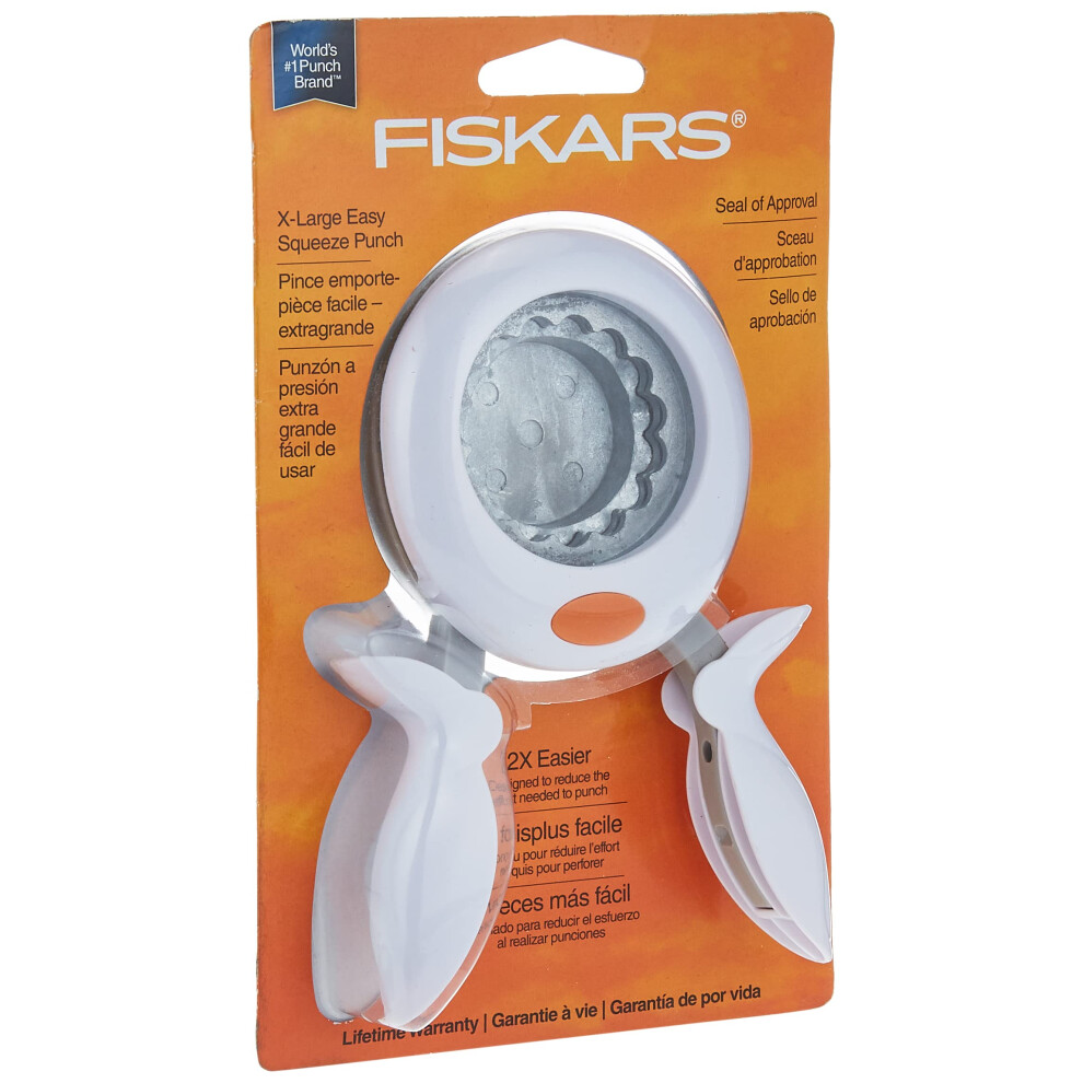 Fiskars X-Large Squeeze Punch  Seal of Approval