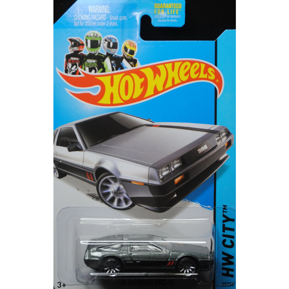 Hot Wheels 2014 '81 Delorean DMC-12 HW City #33/250