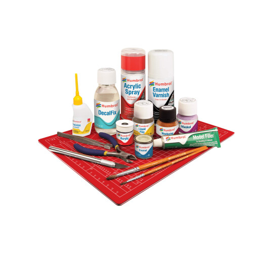 Humbrol Airfix Modeler's A4 Cutting Mat  Red 1