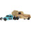 Mattel (Bugcation) Hot Wheels Track Fleet 1:64 Scale Die-cast Trucks 6