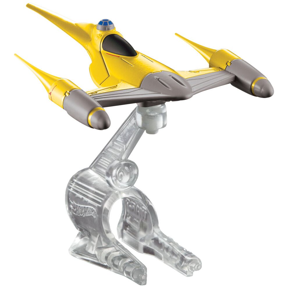 Hot Wheels Star Wars Starship Naboo N1 Starfighter Vehicle