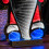 Snow Time 40cm Infinity Christmas Santa with Metal Base and Multi-Coloured LEDs 7