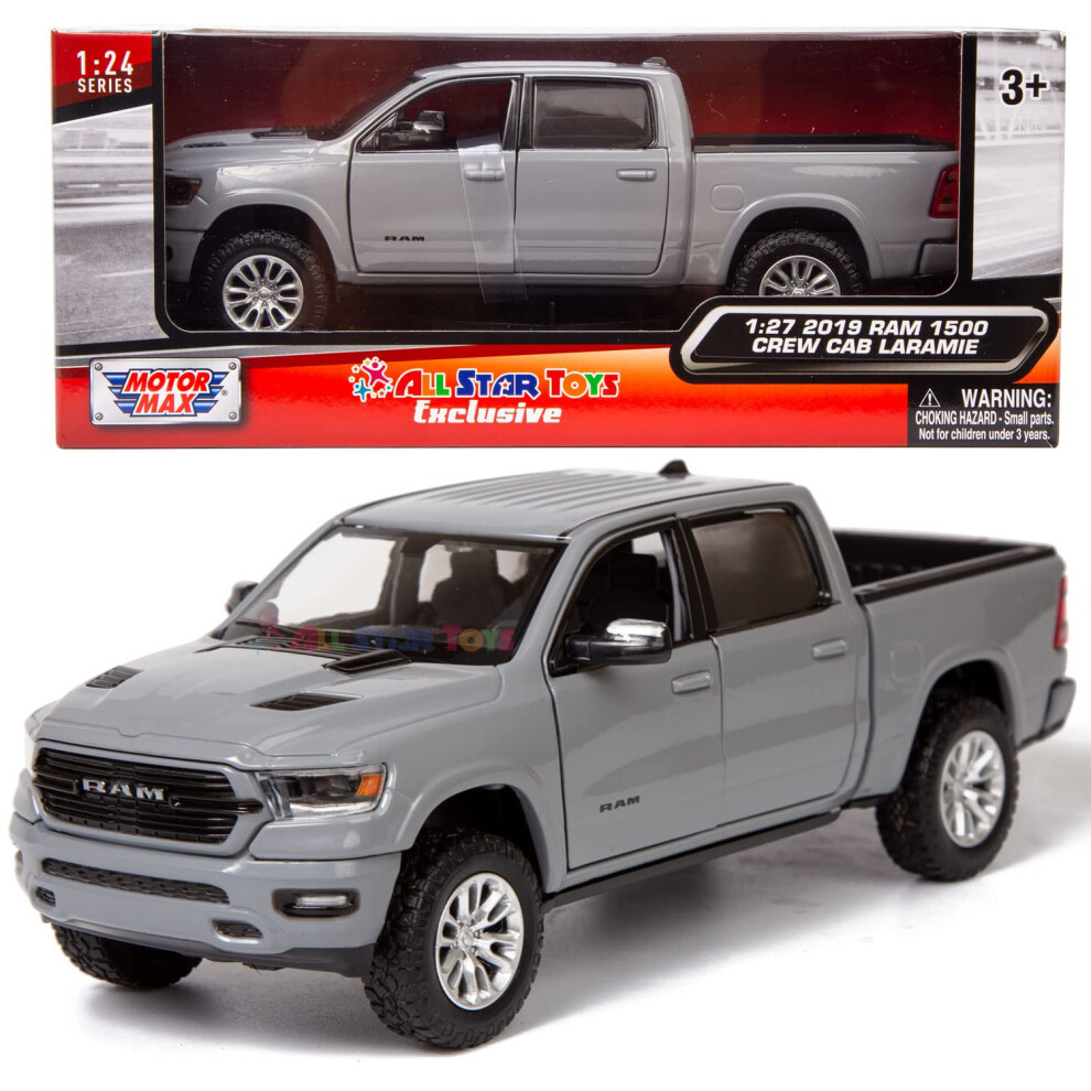 All Star Toys Exclusive 2019 Dodge RAM 1500 Laramie Crew Cab Pickup Tr