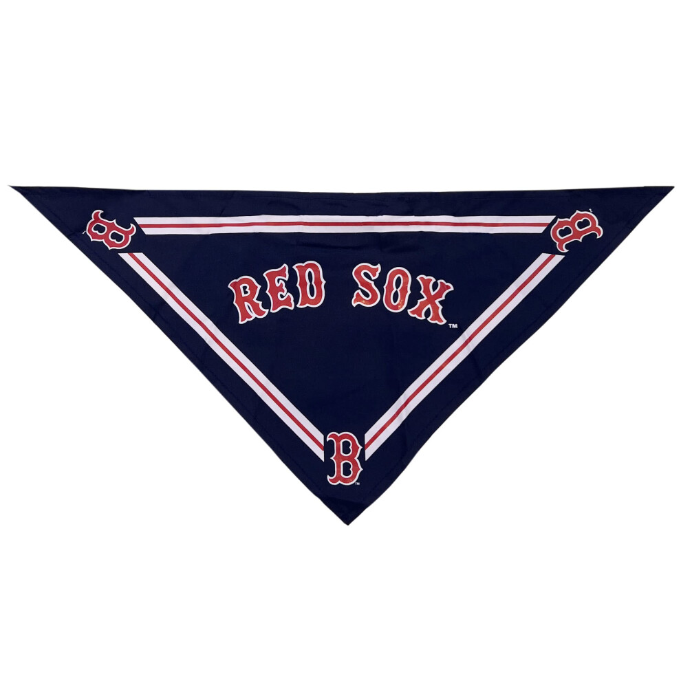 Sporty K9 Officially Licensed MLB Boston Red Sox Dog Bandana For Dogs