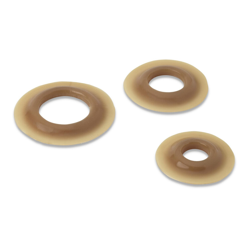 Hollister 89530 CeraRing Round Convex Barrier Rings  10 Pack - Ostomy