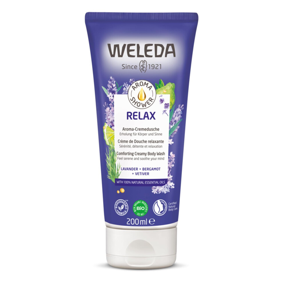 Weleda Creamy Body Wash  Lavender  6.8 Fluid Ounce