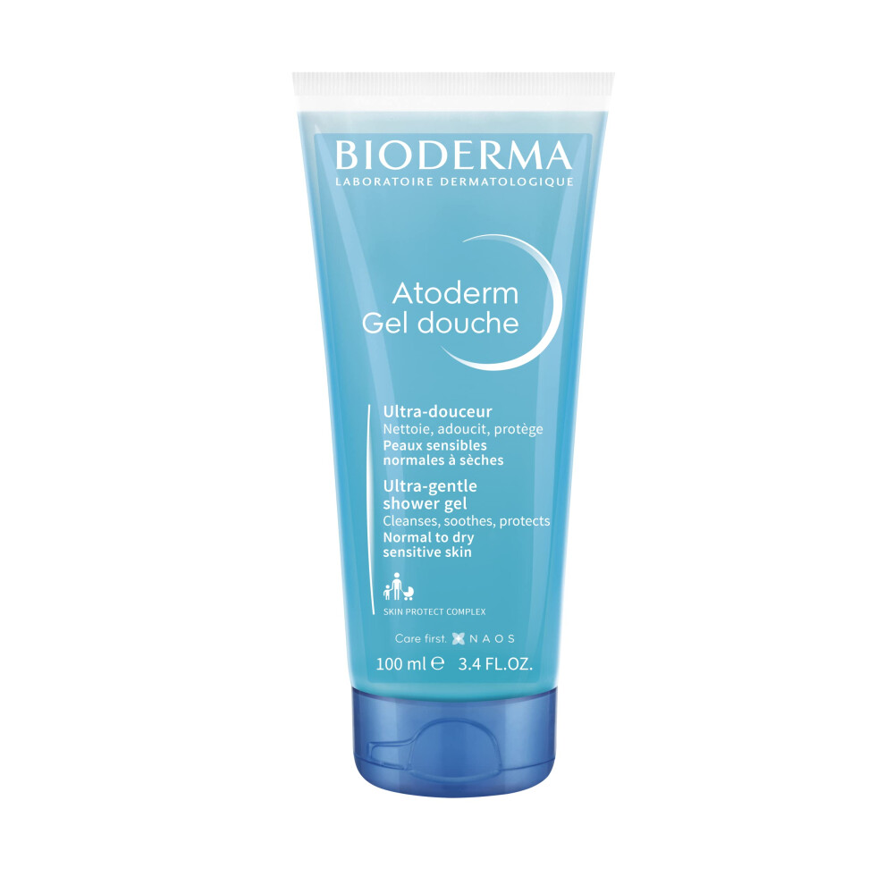 Bioderma Atoderm - Shower Gel - Moisturizing Body and Face Wash - for