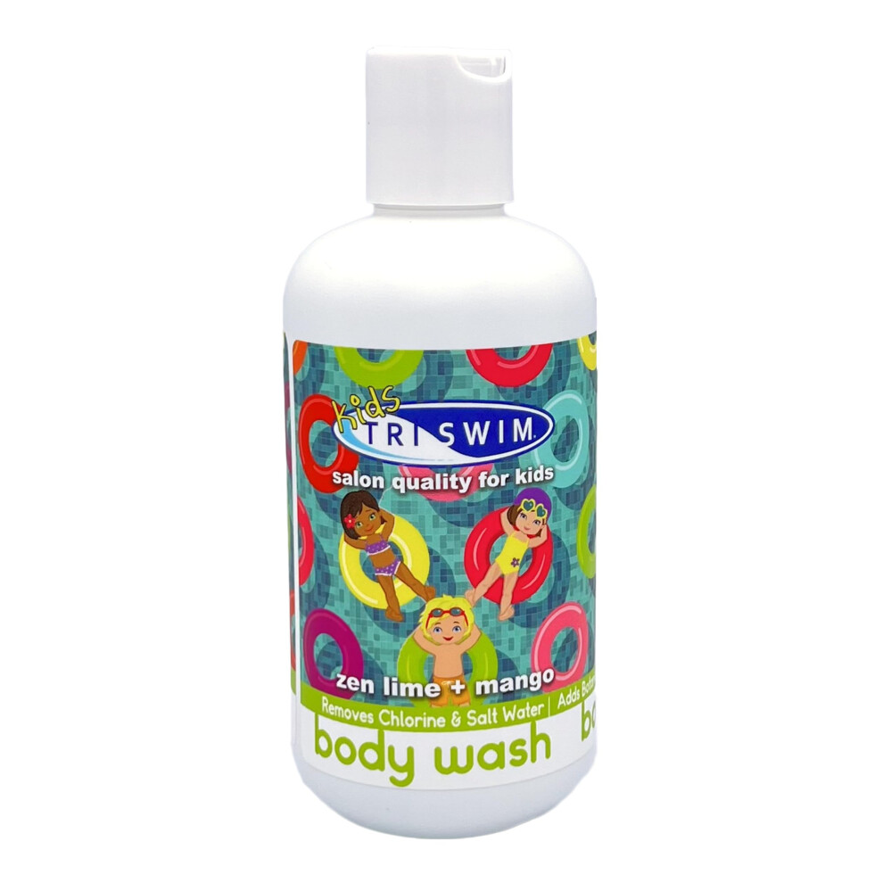 Triswim Kids Scented Body Wash After-Swimmer Skincare Chlorine Remova Trinuoto