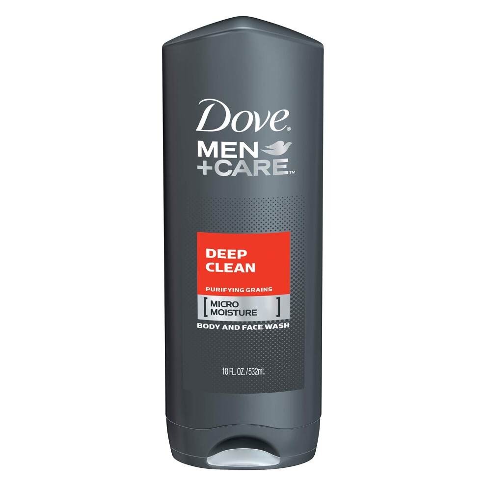 Dove Men+Care Body and Face Wash  Deep Clean 18 oz