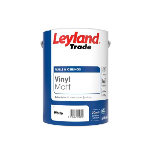 Leyland Trade - Vinyl Matt - 5L White