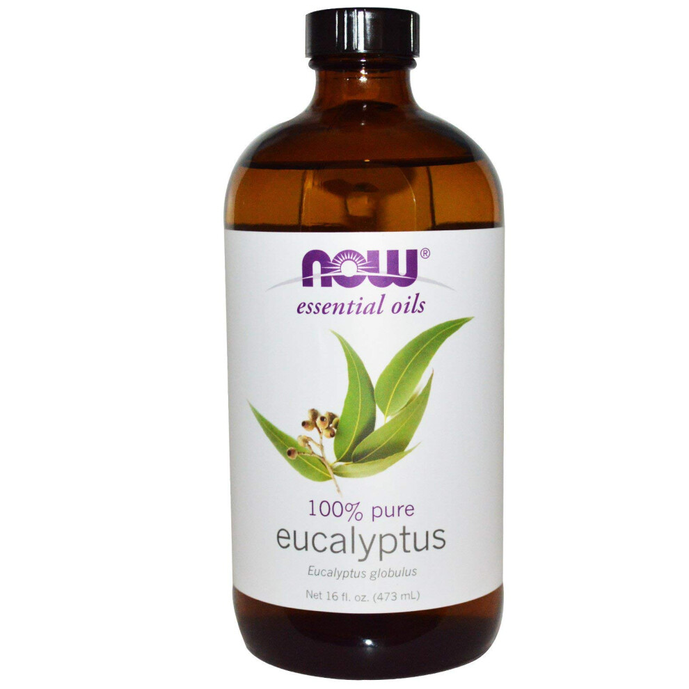 NOW Foods Eucalyptus Globulus Oil  16 Fluid Ounce (2 Pack)