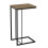 URBN Living (Oak) C Shaped Side End Table Coffee Snack Living Room Bedside Under Sofa Metal Frame 3