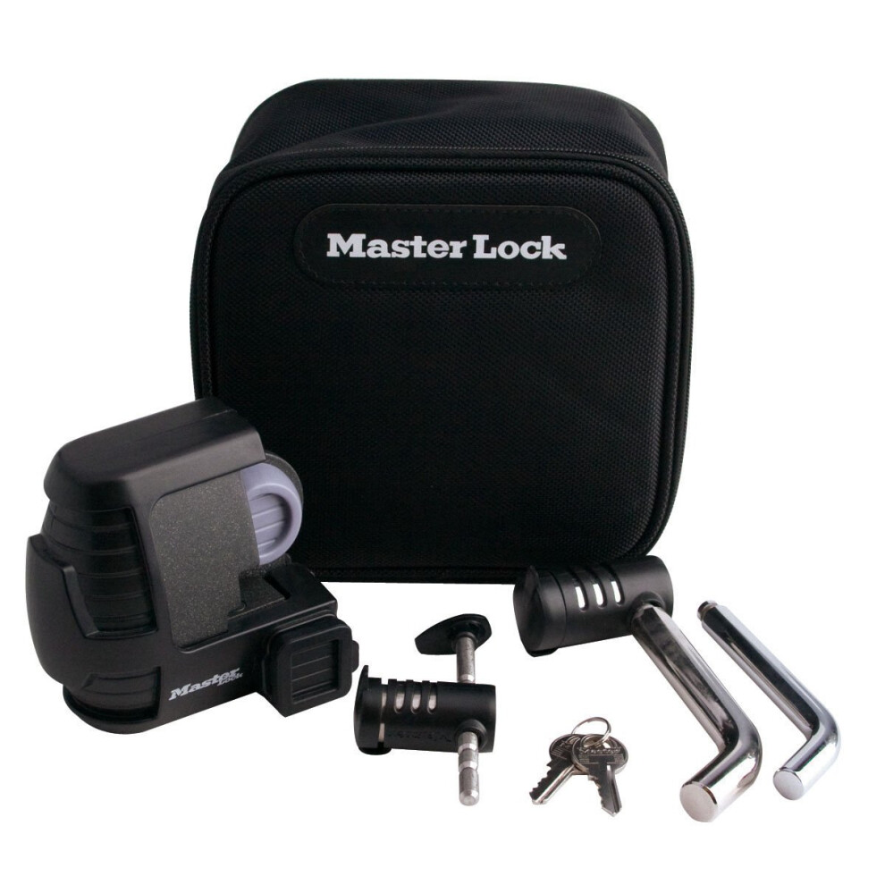 Master Lock Trailer Coupler and Hitch Pin Lock Set  Keyed Alike #3794D