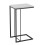 URBN Living (White) C Shaped Side End Table Coffee Snack Living Room Bedside Under Sofa Metal Frame 3