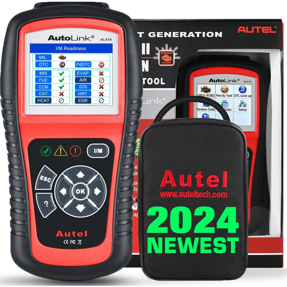 Autel AutoLink AL519 OBD2 Scanner Enhanced Mode 6 Car Diagnostic Tool