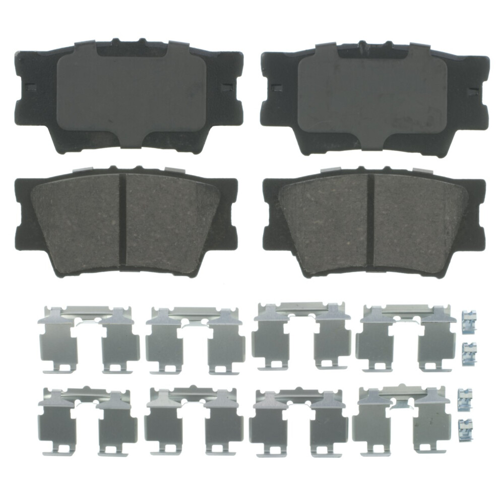 Wagner QuickStop ZD1212 Rear Disc Brake Pad Set for 2018 Toyota RAV4