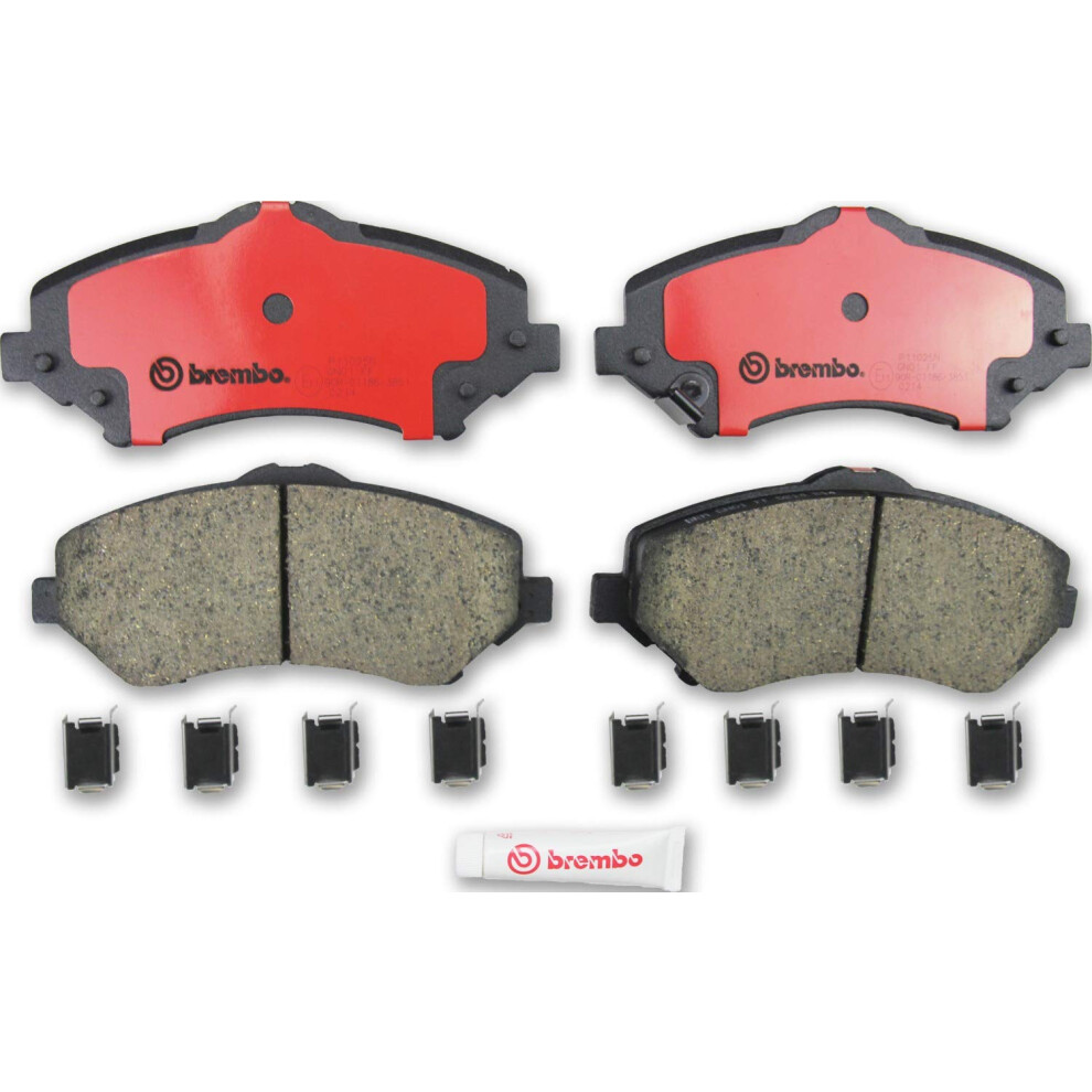 Brembo P11025N Premium Ceramic Front Disc Brake Pad Set CHRYSLER/DODGE