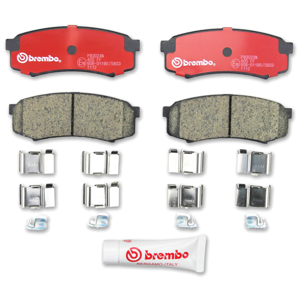 Brembo P83024N Premium Ceramic Rear Disc Brake Pad Set BAW/CHANGAN/LAN