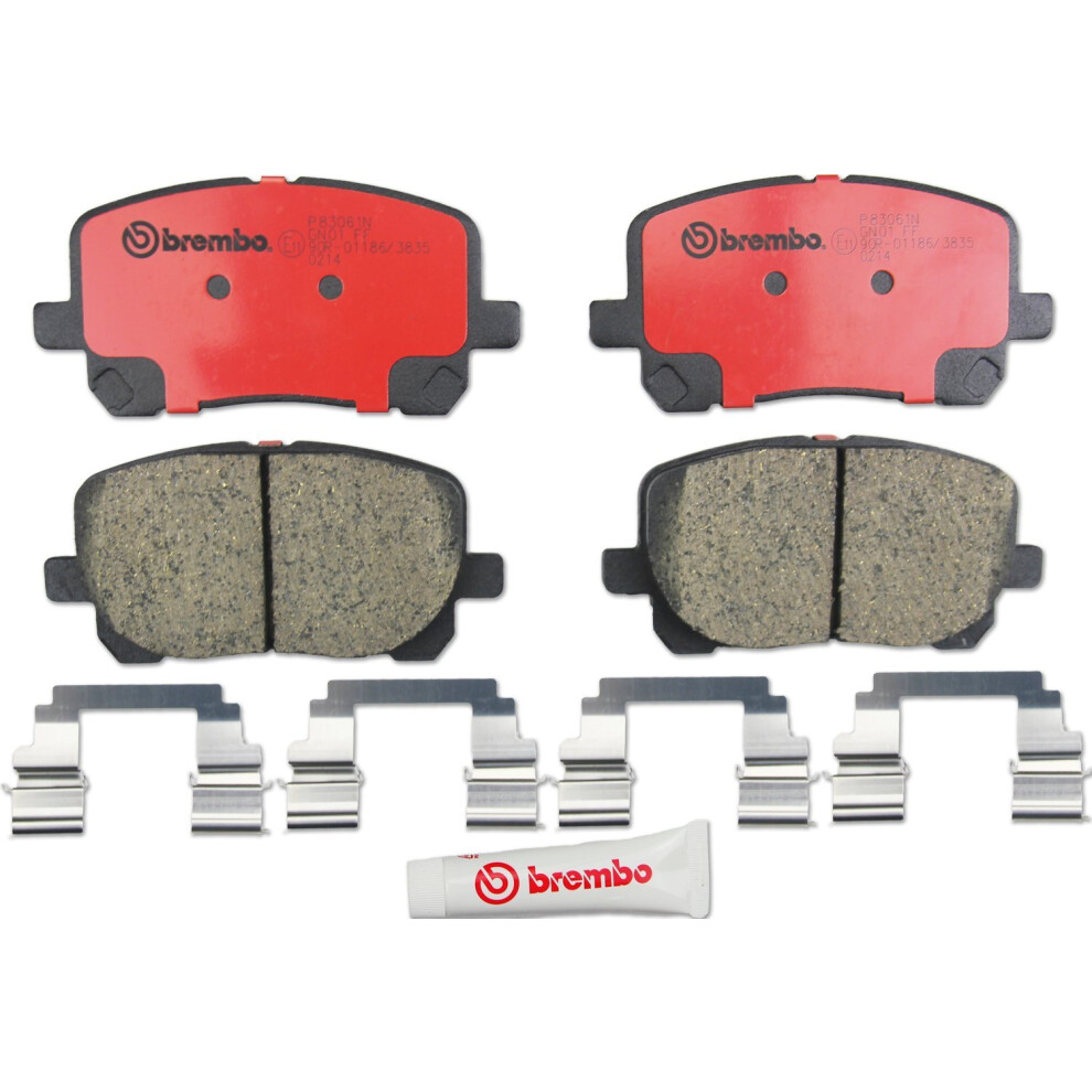 Brembo P83061N Premium Ceramic Front Disc Brake Pad Set GREAT WALL/TOY