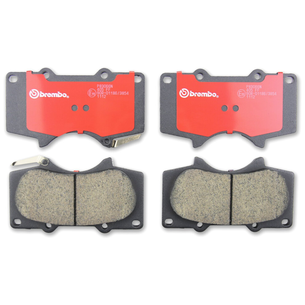 Brembo P83066N Premium Ceramic Front Disc Brake Pad Set CHANGAN/LEXUS/