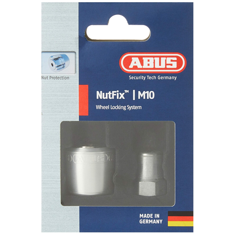 ABUS Wheel Lock Nutfix Solid Axle Single M10 axle diameter Wheel Lock