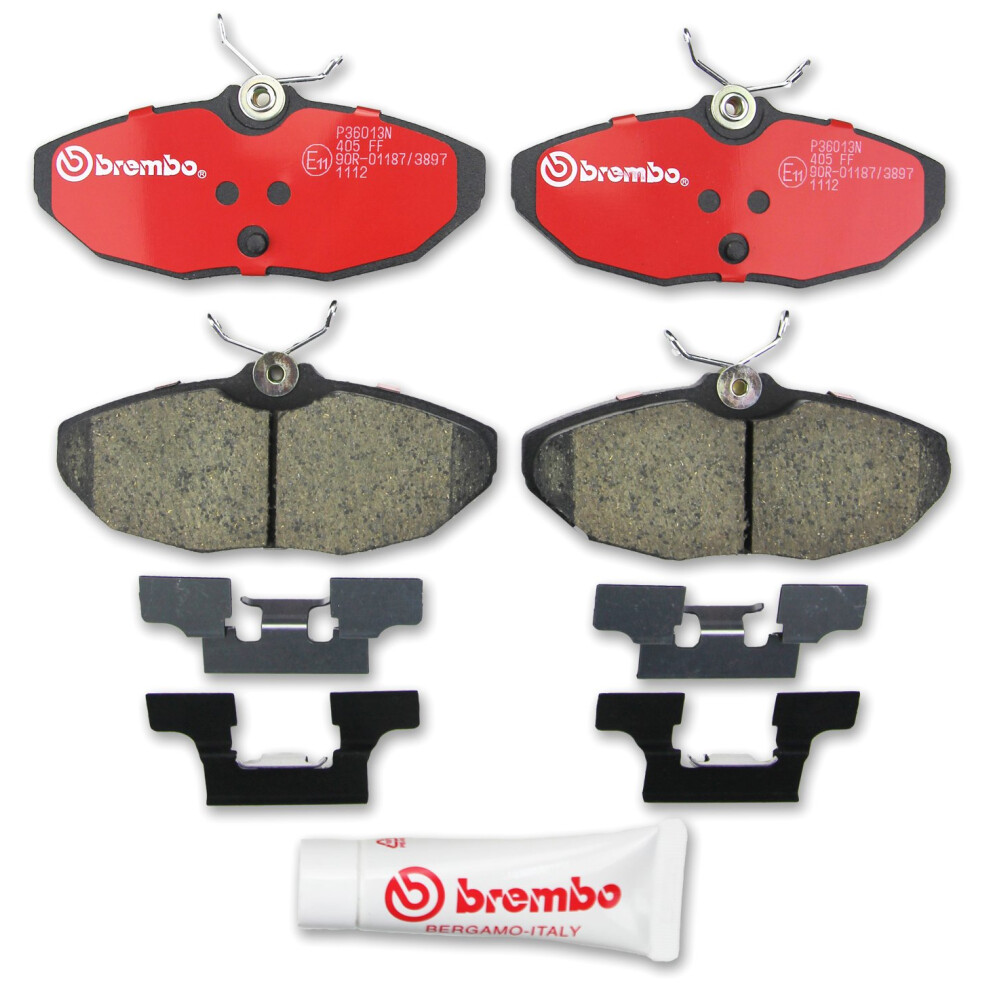 Brembo P36013N Premium Ceramic Rear Disc Brake Pad Set FORD USA/JAGUAR