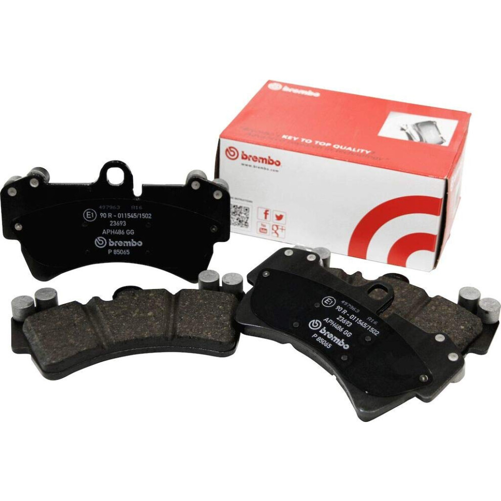 Brembo P28068N Premium Ceramic Front Disc Brake Pad Set HONDA/HONDA (D