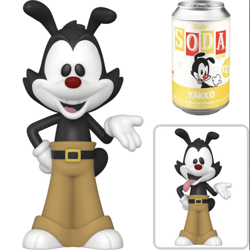 Funko Animaniacs Yakko Warner Vinyl Soda Figure with Chase