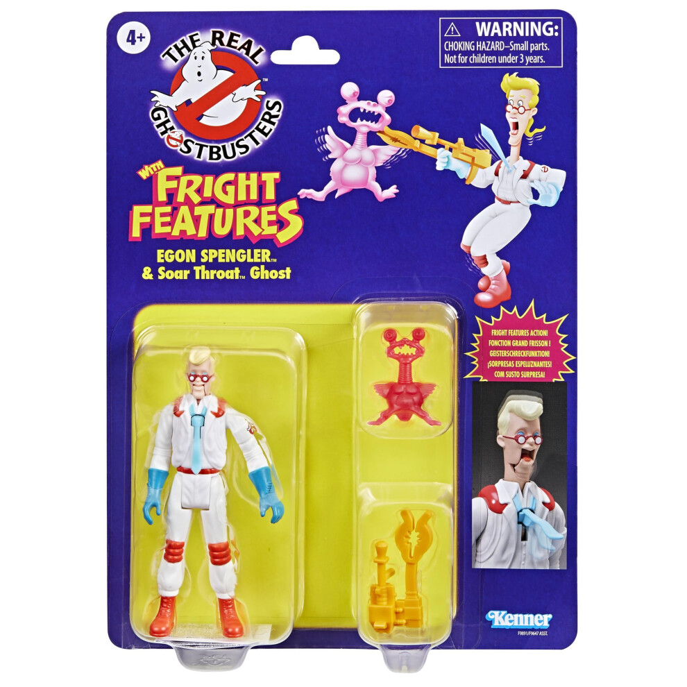 Ghostbusters Kenner Classics The Real Egon Spengler & Soar Throat Ghos