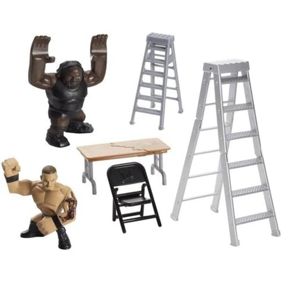 WWE Rumblers Rampage Mark Henry and Randy Orton TLC Play Set