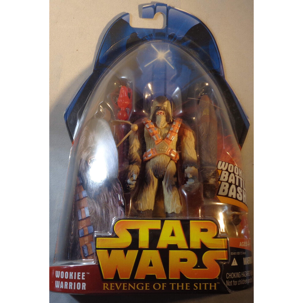 Star Wars Episode III 3 Revenge of the Sith WOOKIEE WARRIOR Battle Bas