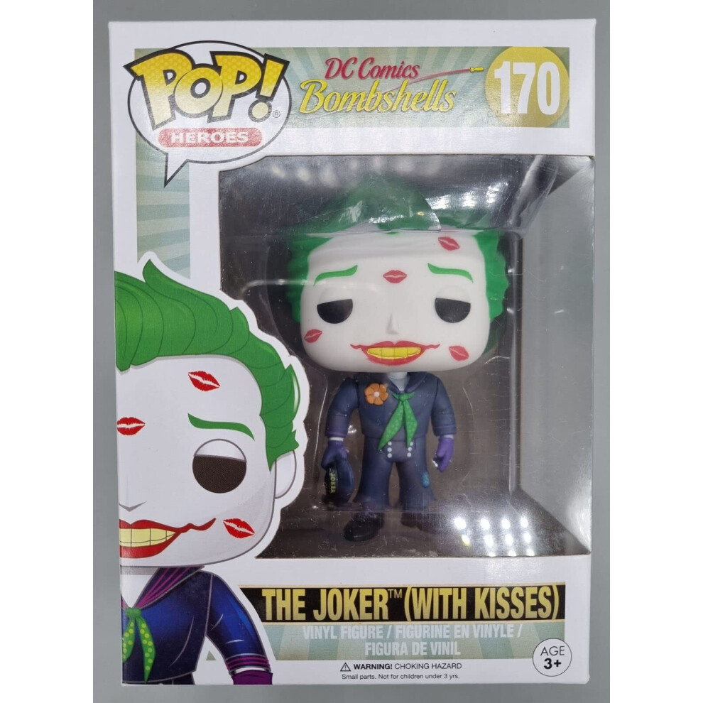 Funko Pop! DC Heroes DC Comics Bombshells The Joker #170 (With Kisses)