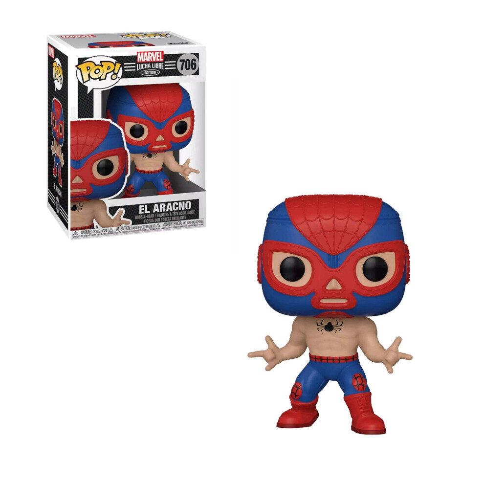 Funko Pop! Marvel: Luchadores - Spider-Man