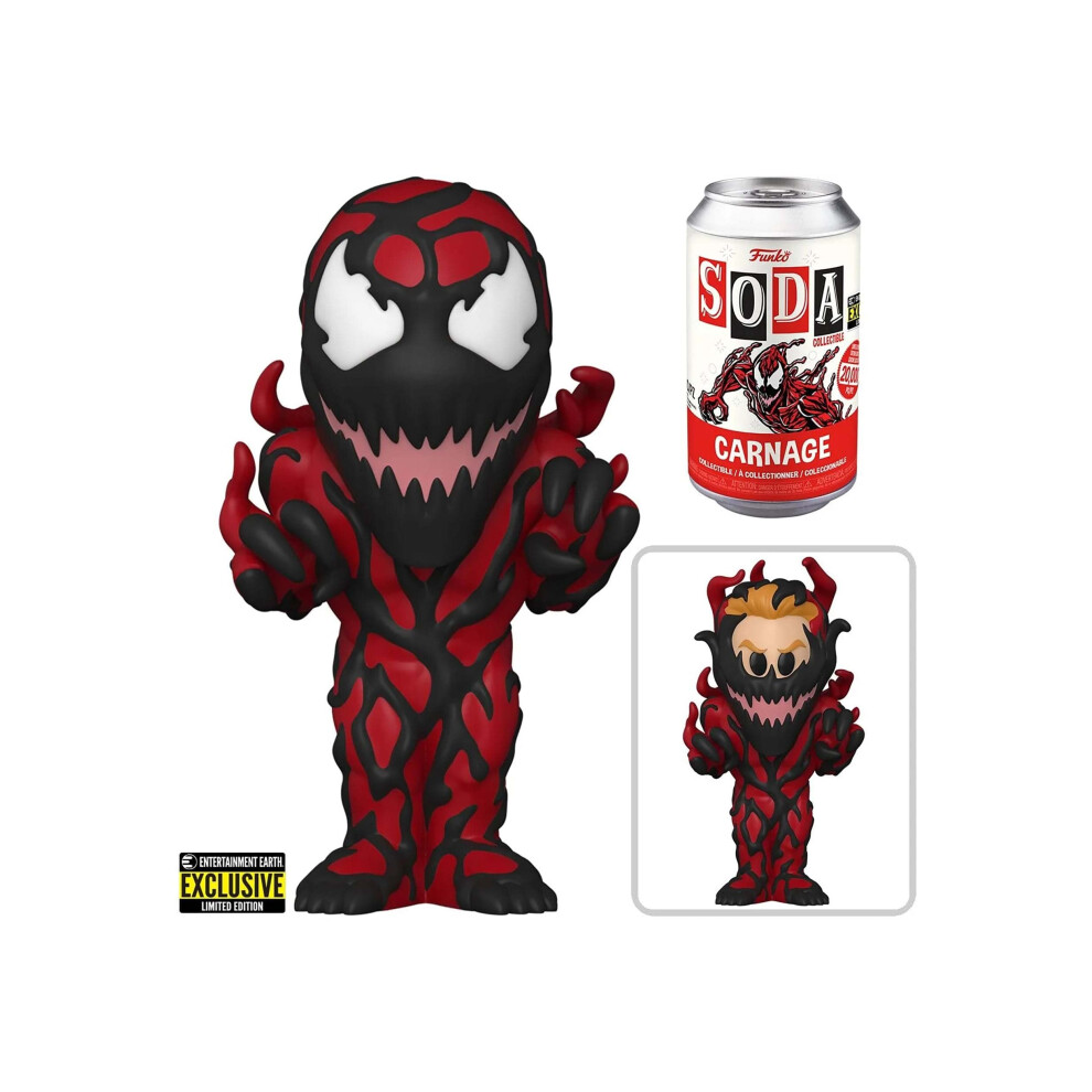 Marvel Carnage Soda Vinyl Figure - Entertainment Earth Exclusive