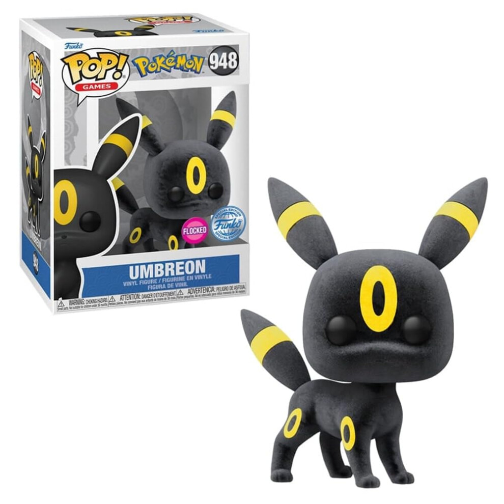 Funko Pop Pokemon Umbreon Flocked #948