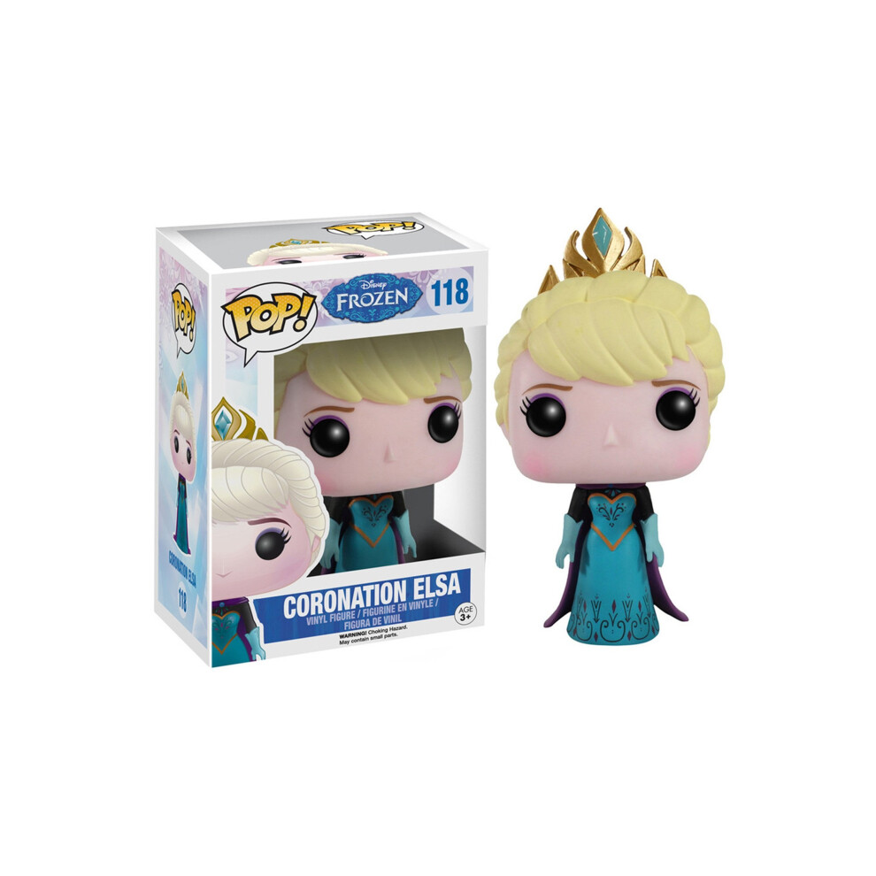 Funko POP Disney: Frozen - Coronation Elsa Action Figure