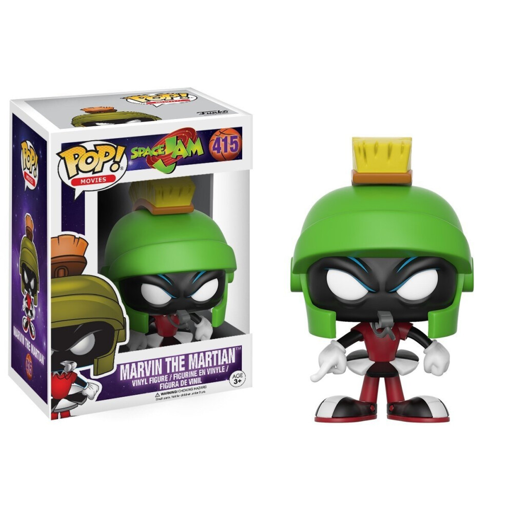 Funko POP Movies Space Jam Marvin Action Figure