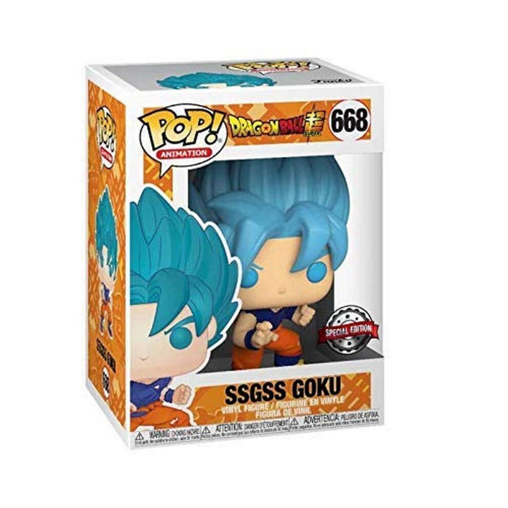 Funko Pop! Animation: Dragon Ball Super - SSGSS Goku - Collectible Vin