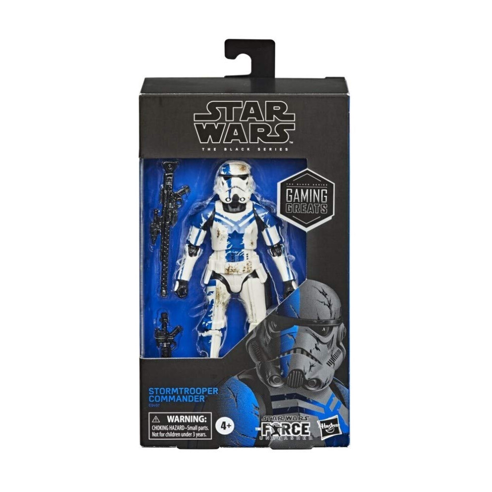 Star Wars Gaming Greats The Force Unleashed Stormtrooper Commander Exc