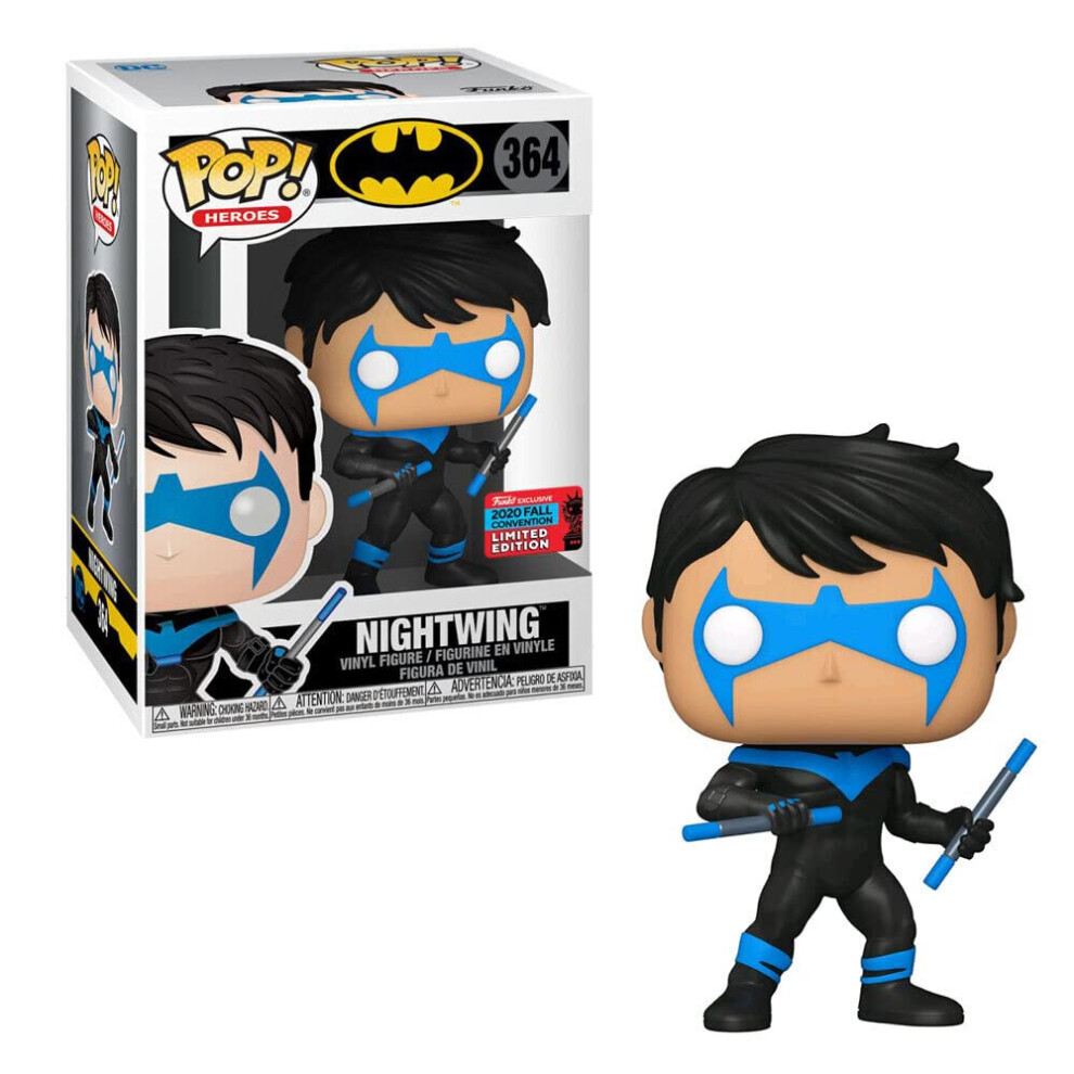 Funko Pop! Heroes: Batman- Nightwing  NYCC 2020 Shared Fall Convention