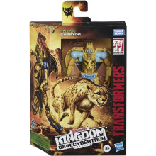 Transformers Juguetes Generaciones Guerra por Cybertron: Kingdom Deluxe WFC-K4 Figura Cheetor - Niños 8+