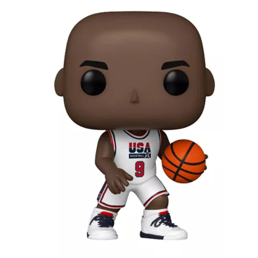 Funko POP NBA:Legends-MichaelJordan(1992 Team USA White Uniform