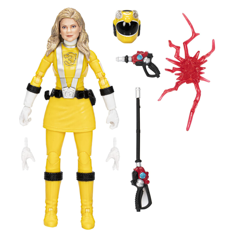 Power Rangers Lightning Collection RPM Yellow Ranger 6-Inch Premium Co