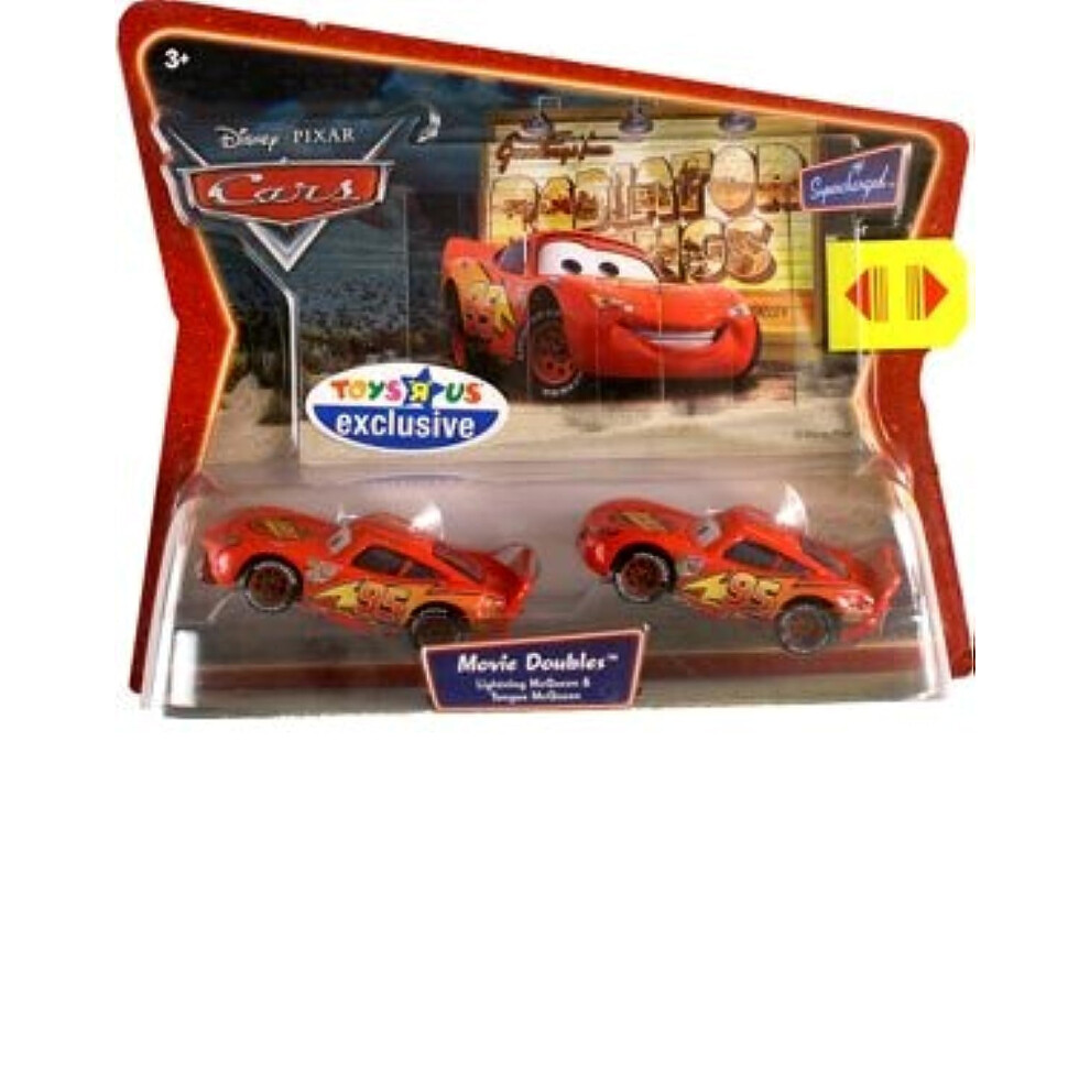 Disney Pixar Cars 2 Pack McQueen & Tongue McQueen