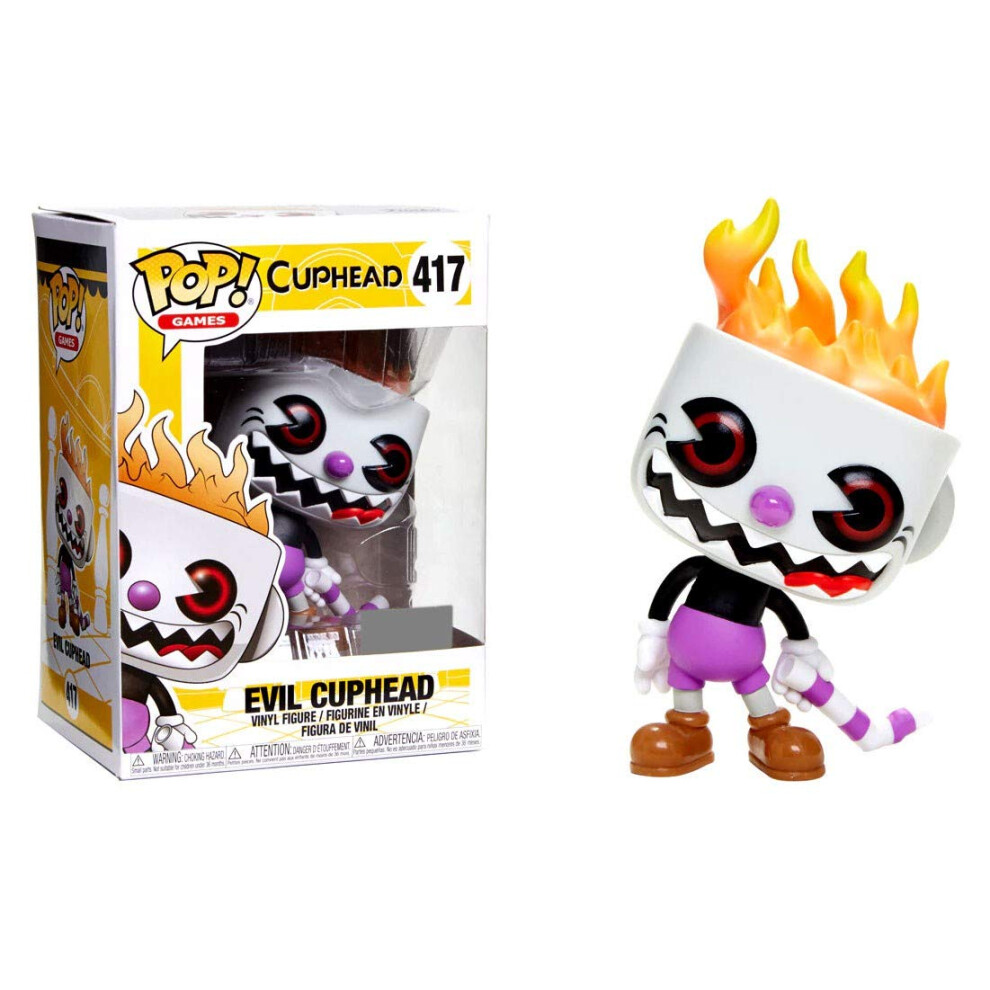 Funko Pop! Games Evil Cuphead 417 Exclusive Figure