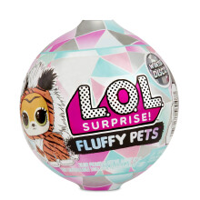 L.O.L. Overraskelse! Fluffy Pets vinterdisko -serie med aftagelig pels