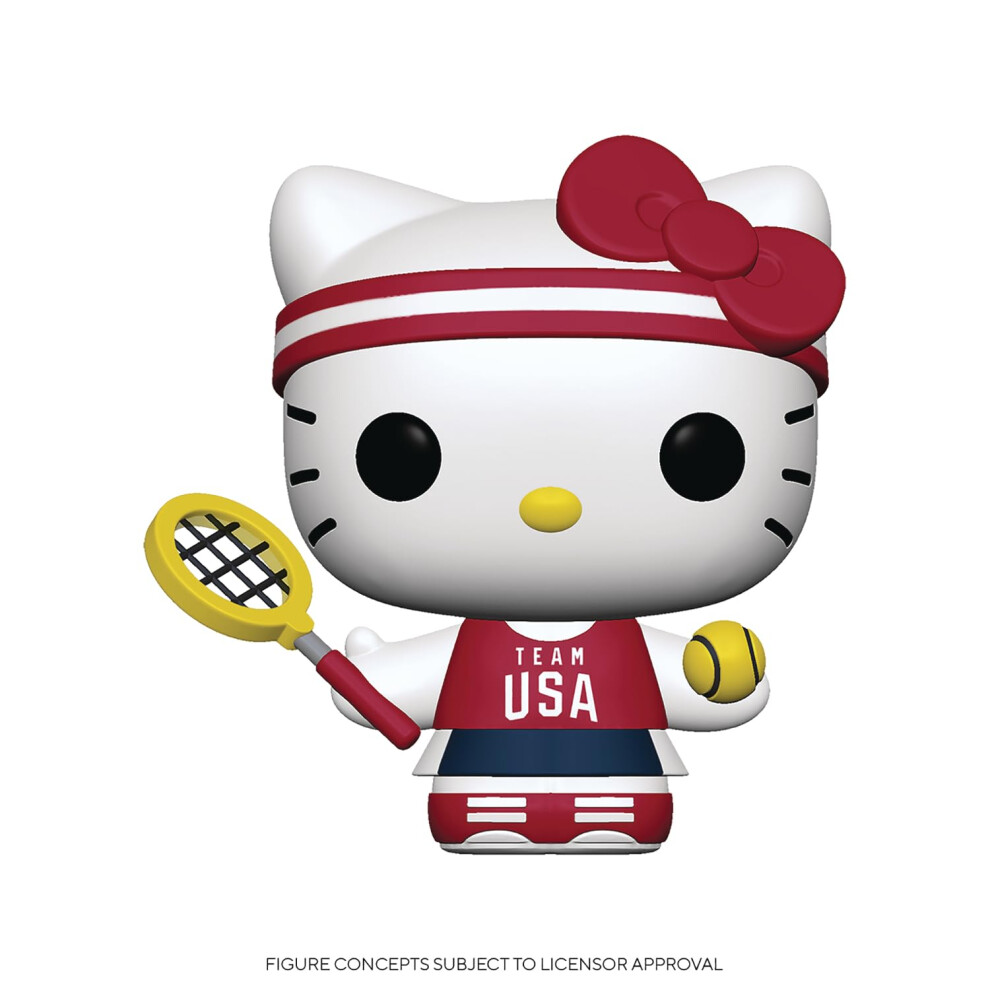 Funko Pop! Sanrio: Hello Kitty Sports - Tennis Hello Kitty  Multicolor